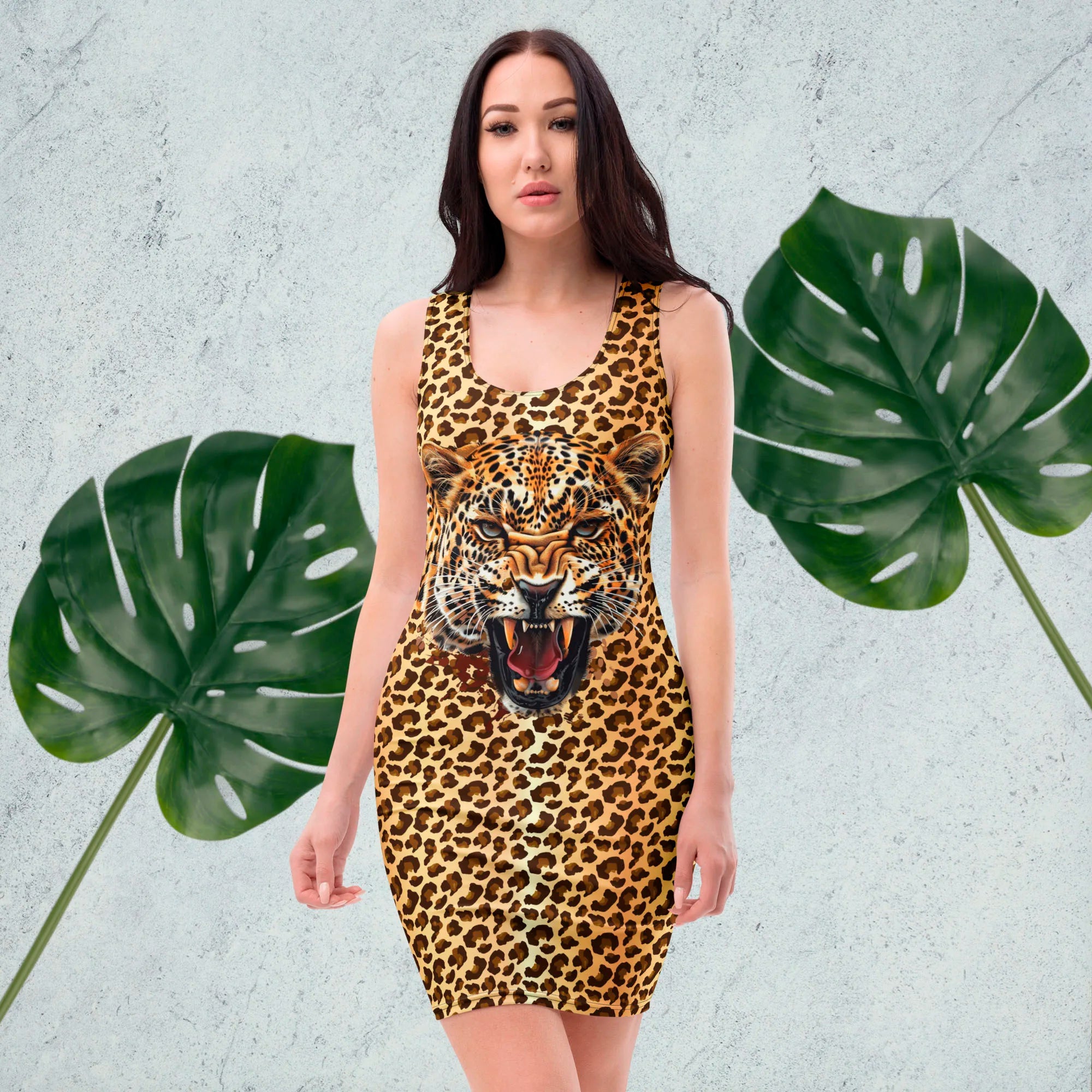 Vestido Sin Mangas FullPrint
